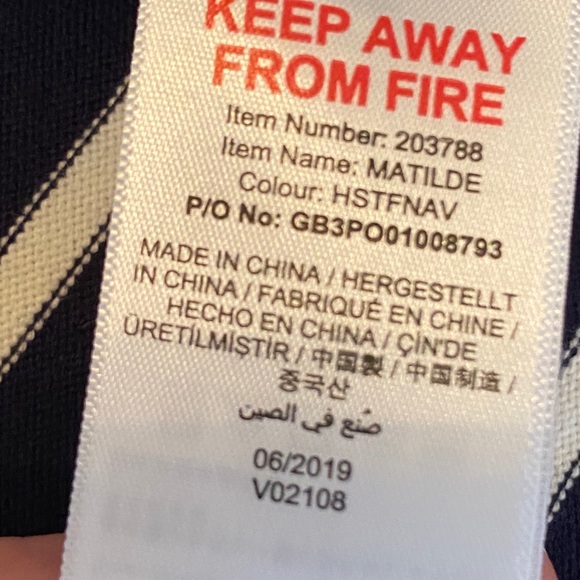 Joules nautical jersey top ⚓️⛴. NWTS 10 - Picture 8 of 9